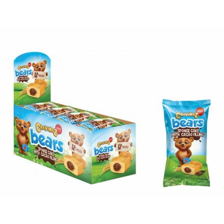 Bears piskóta csoki 45 g